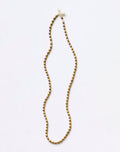 Vintage Metal Necklace: Gold
