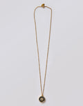 Evil Eye Necklace: Gold