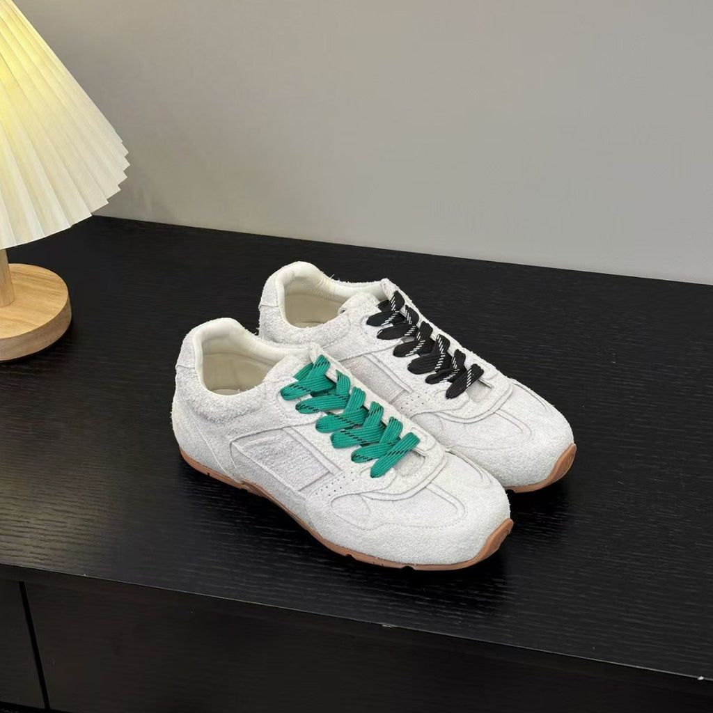 Alohas Tb 56 Sneakers Grey Suede Women Low