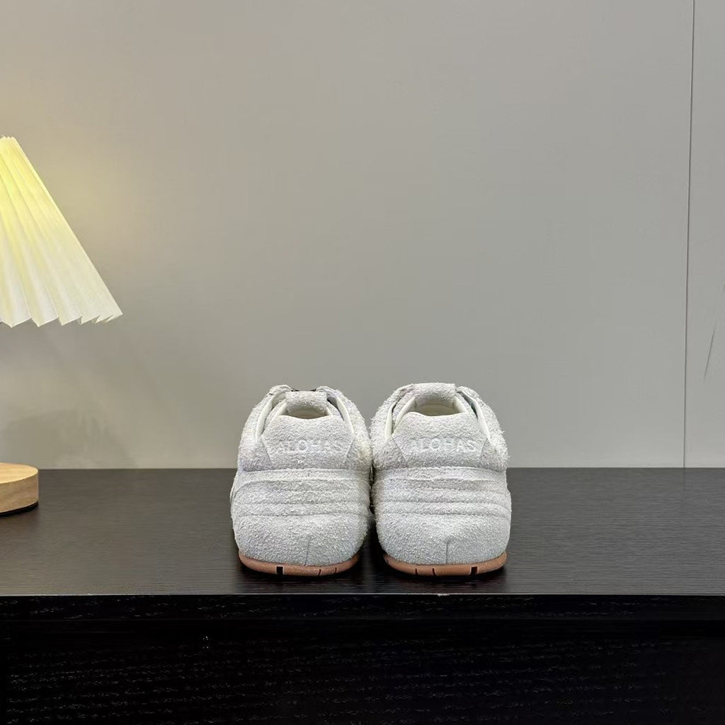 Alohas Tb 56 Sneakers Grey Suede Women Low