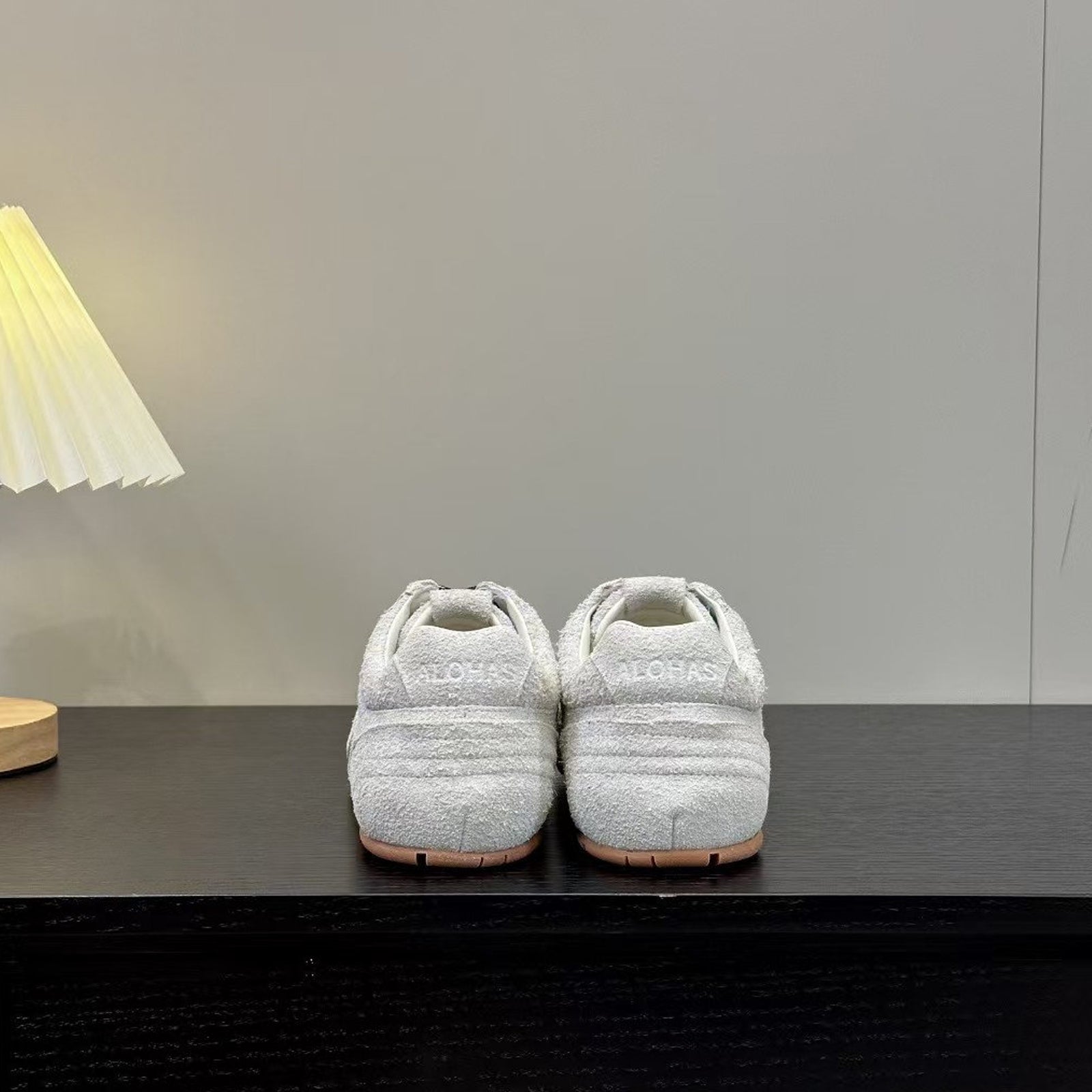 Alohas Tb 56 Sneakers Grey Suede Women Low