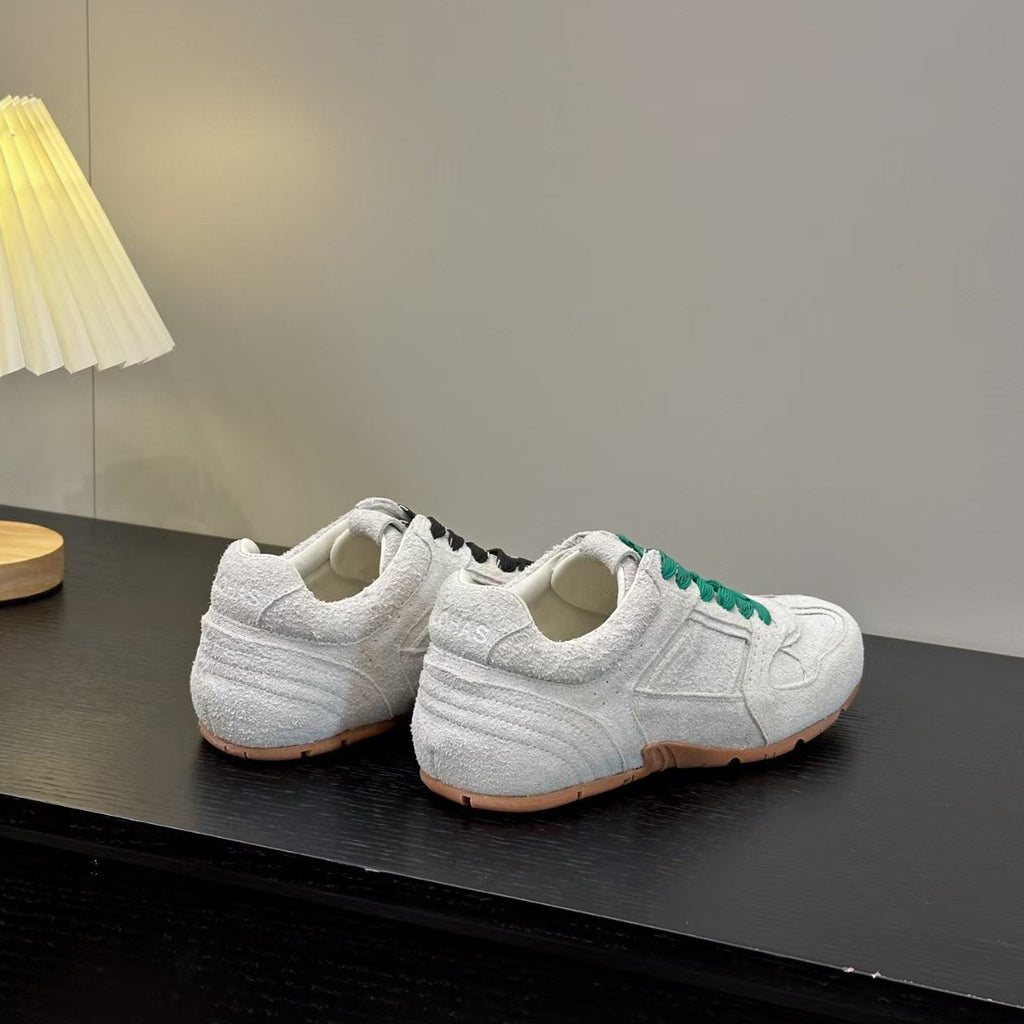 Alohas Tb 56 Sneakers Grey Suede Women Low