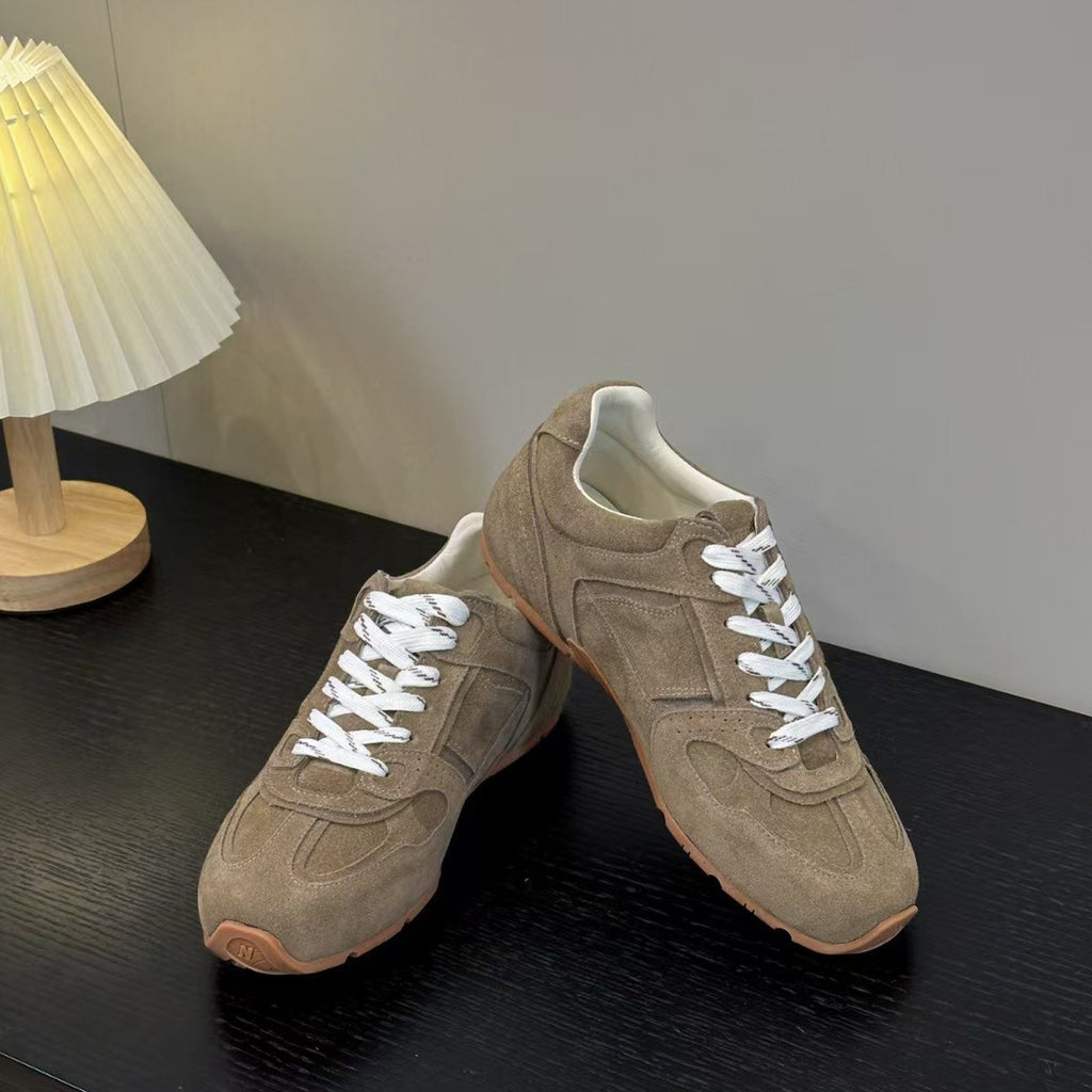 Alohas Tb 56 Sneakers Khaki Suede Women Low
