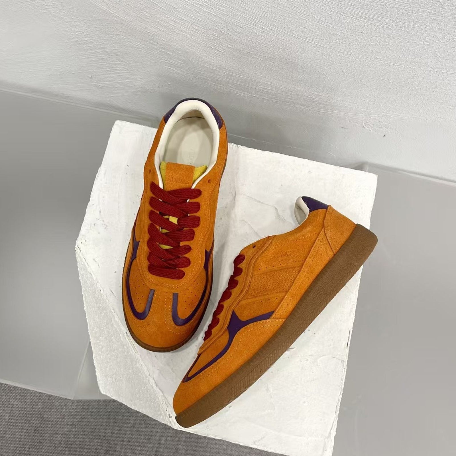 Alohas Tb490 Rife Sneakers Orange Suede