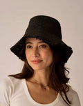 Farrah Packable Hat: Dark Honey