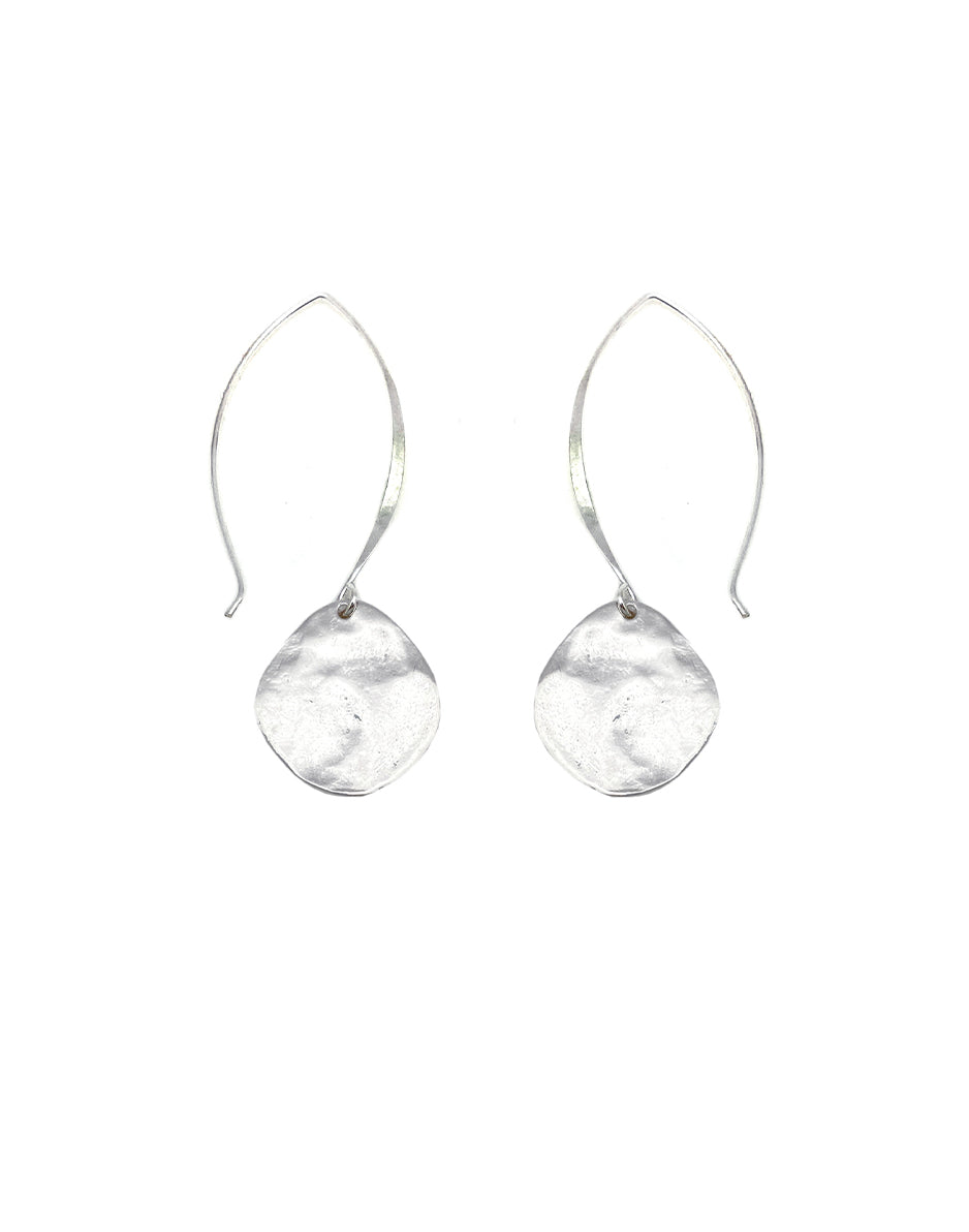 Relic Earrings: Silver