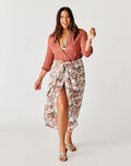 Dylan Gauze Sarong: Cloud Taj - FINAL SALE