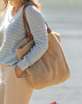 Sherpa Treasure Tote: Dark Birch - FINAL SALE