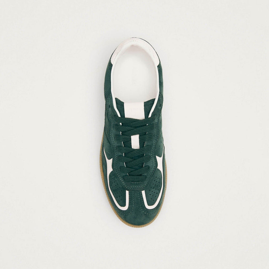 Tb.490 Rife Forest Green Leather Sneakers