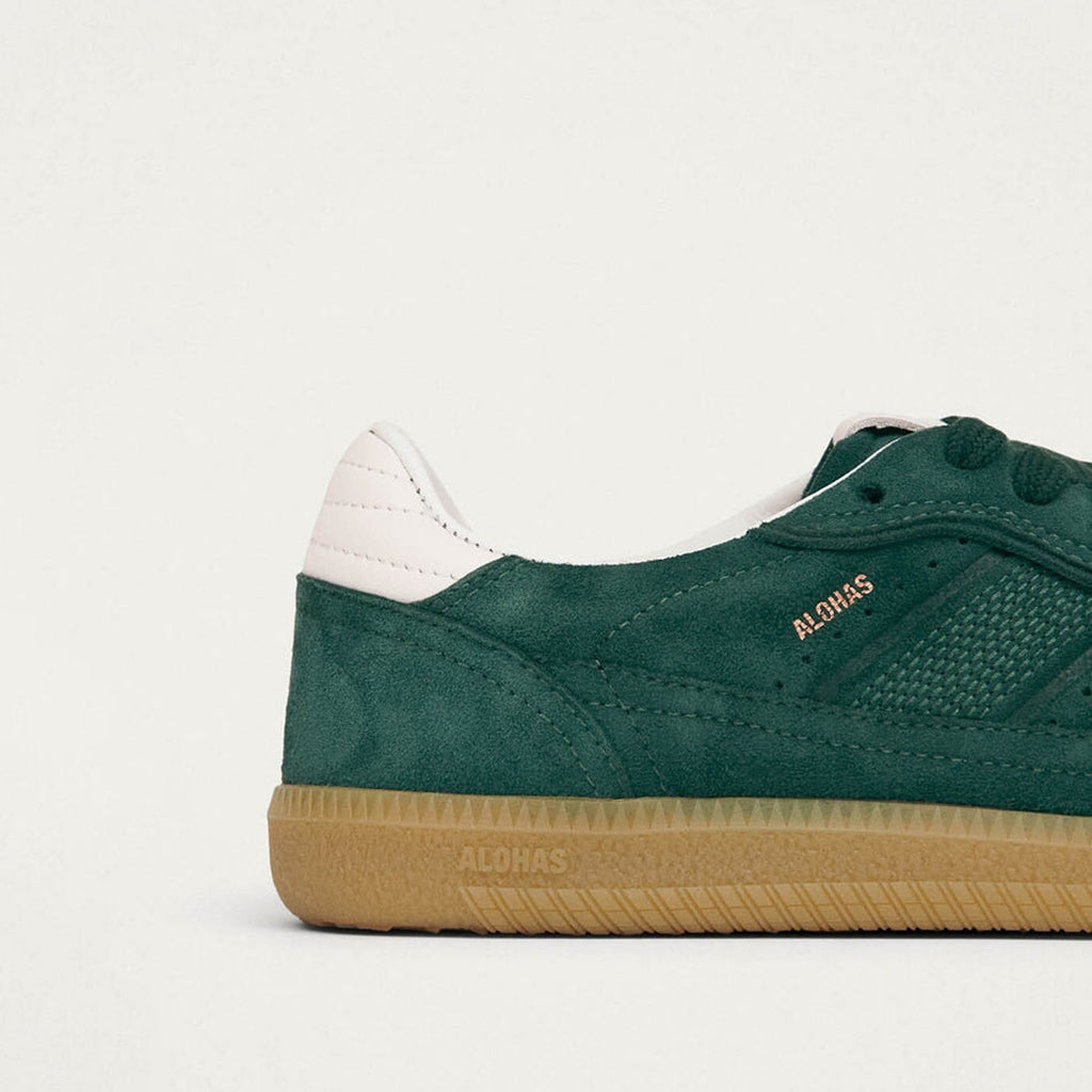 Tb.490 Rife Forest Green Leather Sneakers