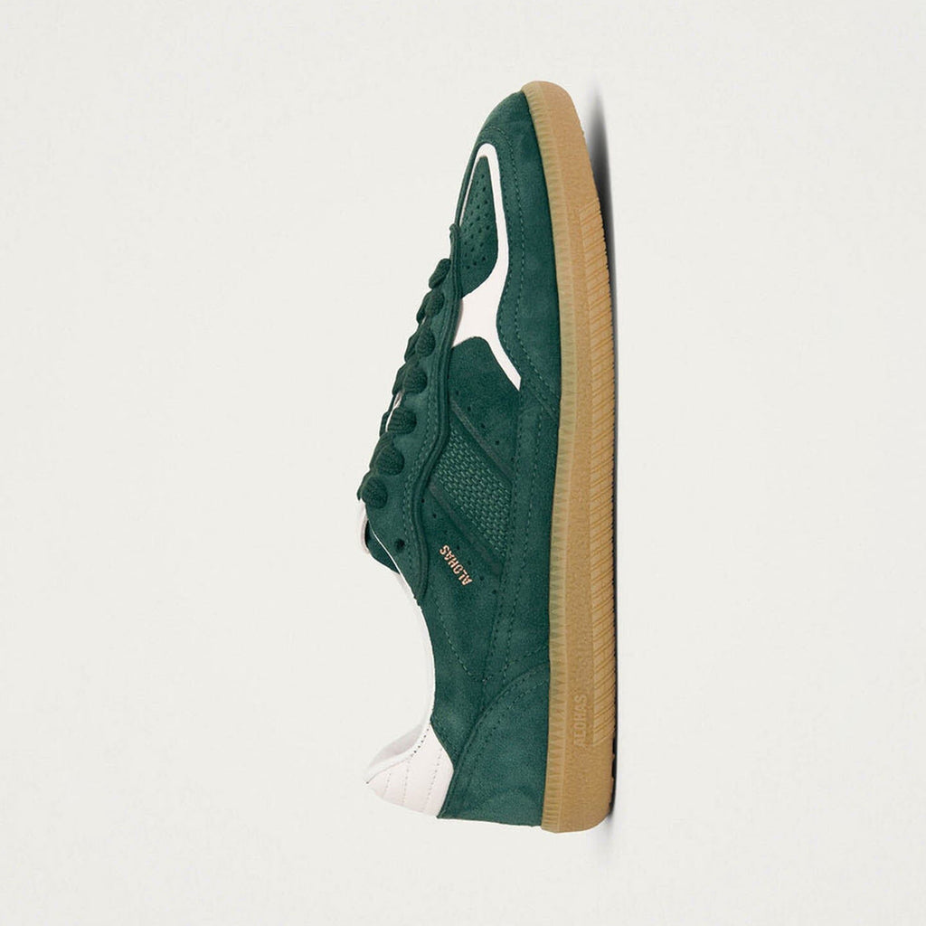 Tb.490 Rife Forest Green Leather Sneakers